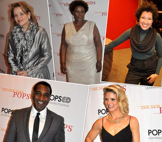 Renèe Fleming, Capathia Jenkins, Julia Bullock, Norm Lewis, Kelli O'Hara - photos by Bruce-Michael Gelbert