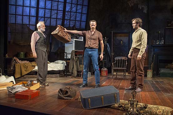 l to r - Paul Mullins, Jon Barker and Isaac Hickox-Young - photo by Sarah Haley