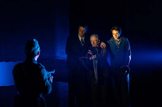 left to right - Daniel Donskoy, Austin Pendleton, Paul Spera - Photo by T. Charles Erickson