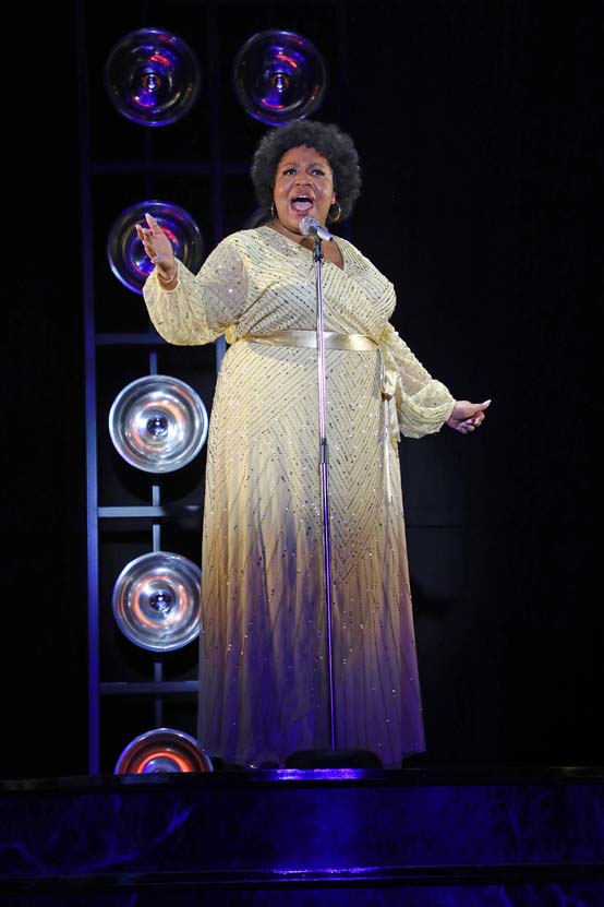 Trejah Bostic in McCarter and Goodspeeds Dreamgirls - Photo by Diane Sobolewski