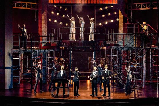 Cast of Jersey Boys, photo by Jeremy Daniel